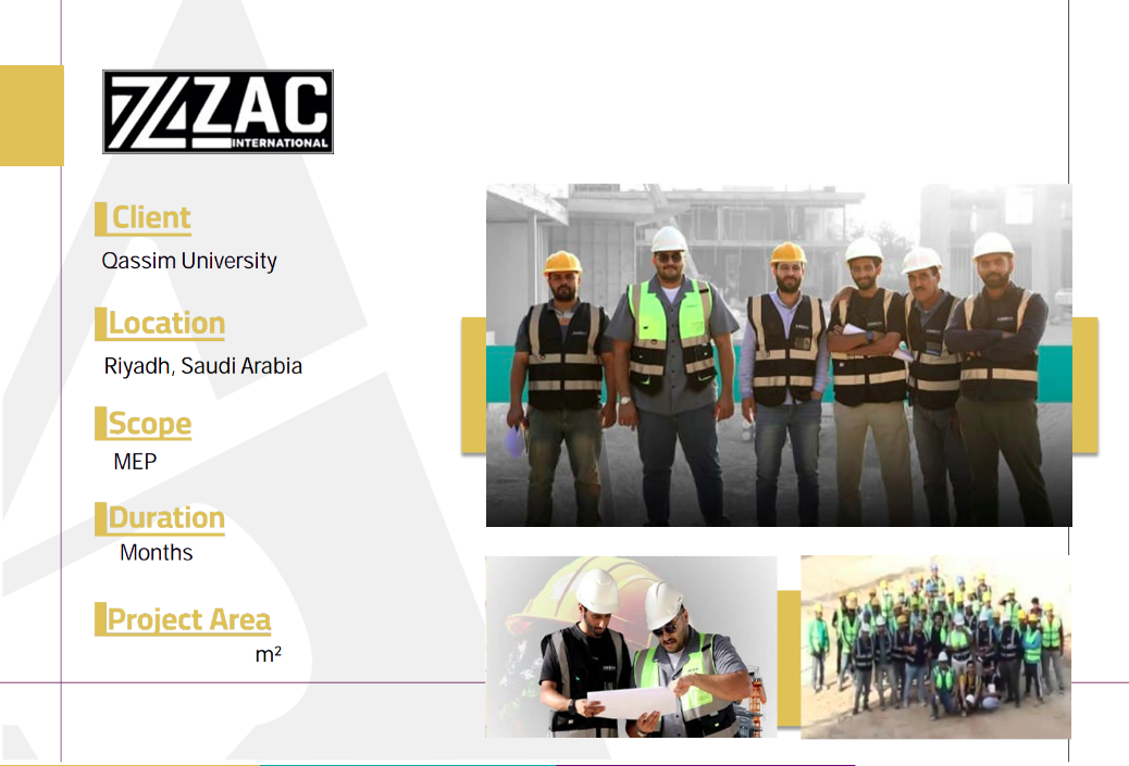 ZAC International - Qassim University